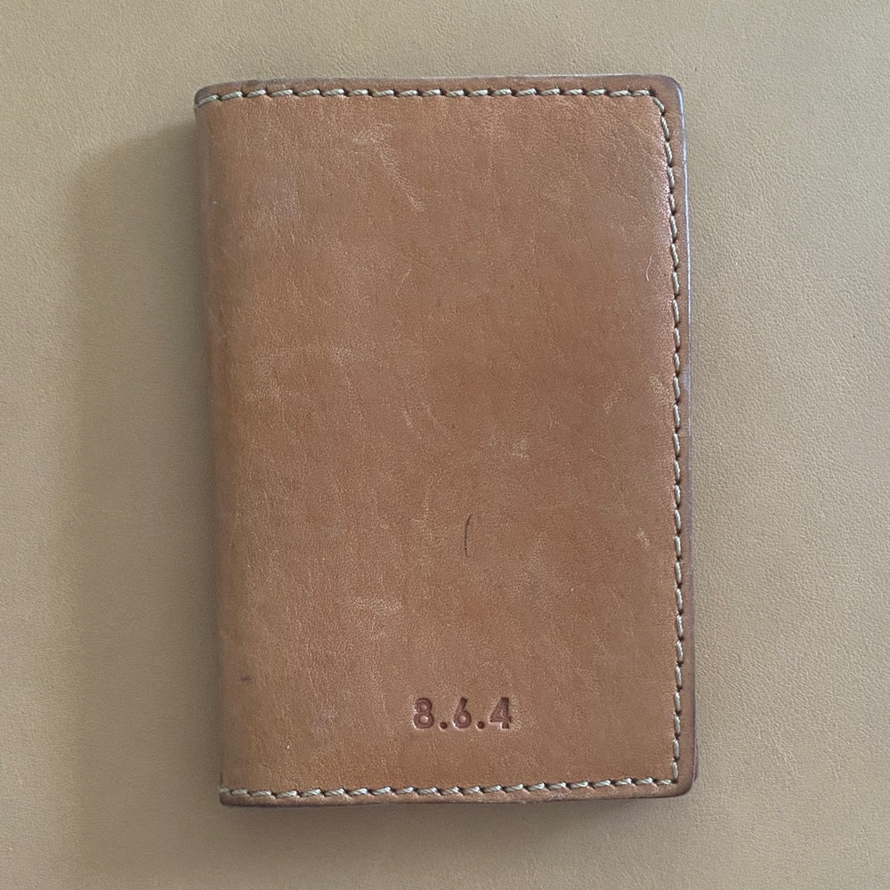 Leather Bifold Wallet by 8.6.4
